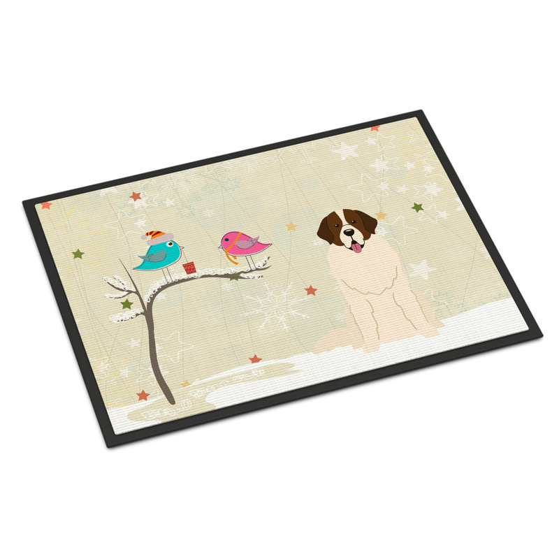 Tapis de porte d'extérieur antidérapant Humboldt, Rectangle 1 pi 6 po x 2 pi 3 po