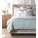 Enzo Pillow Case in White/Lake