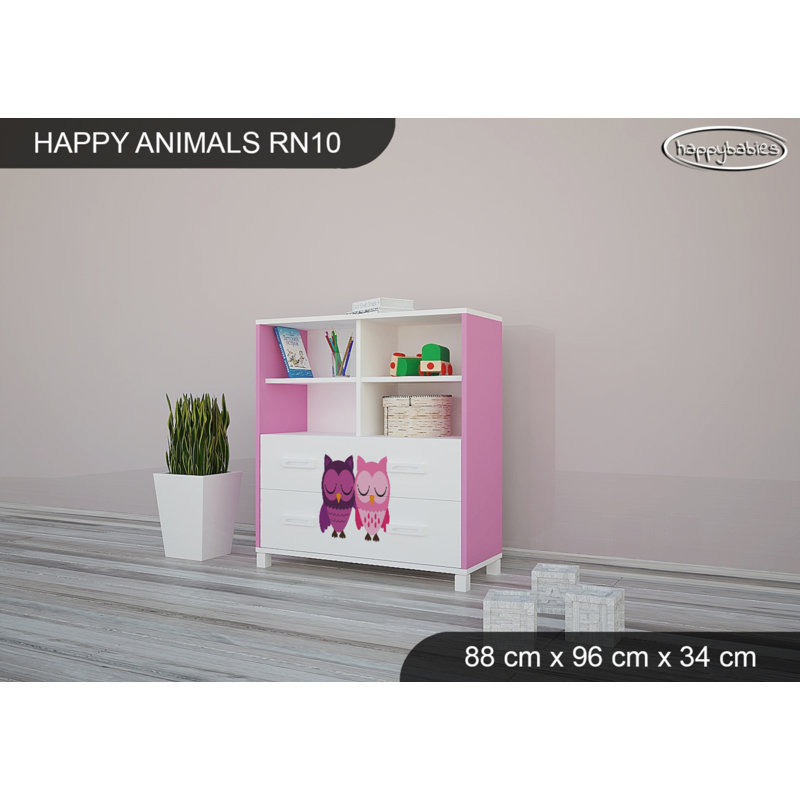 88cm W Kids Cube, Pink