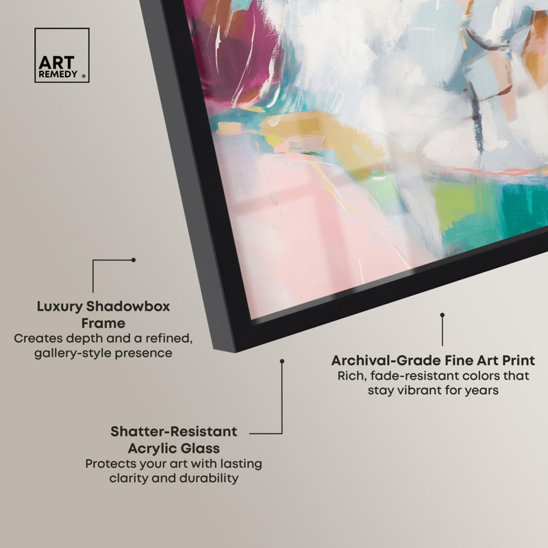 «Crescendo II», reproduction d'art moderne par Art Remedy, H 21 po x l 17 po, Noir