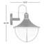 Applique murale en acier Avangeline-93930581