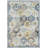 Hillsby Machine Woven Oriental Blue/Yellow/Gray Area Rug-687680454