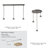 3-Light Round Canopy - Dark Smoke Finish-121780824