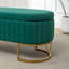 Banc de rangement rembourré Kathlin-605787491