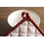 Maison d'Hermine Holy Jouy - Ensemble de maniques 100 % coton rouge - 8 po x 8 po-52951418