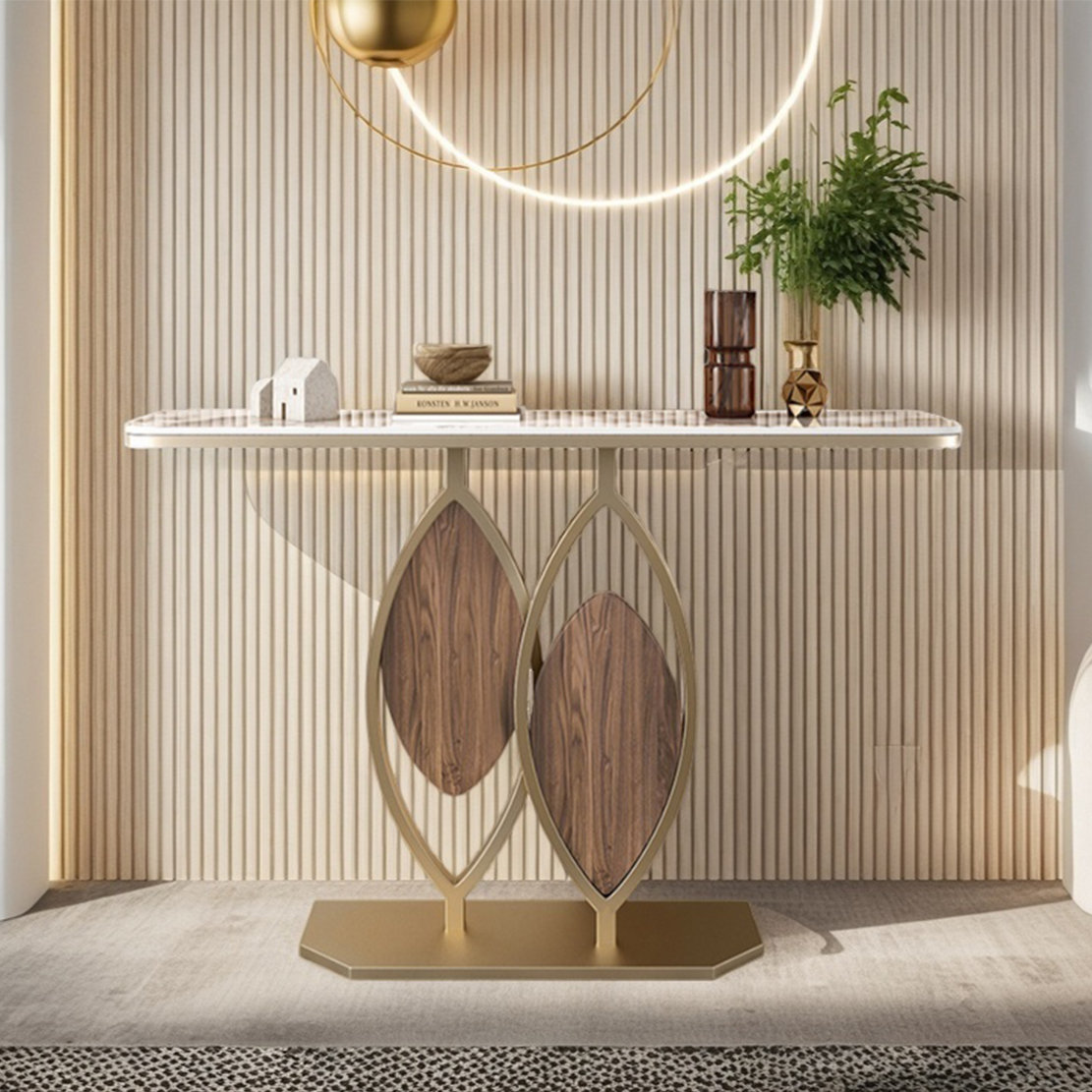 Everly Quinn Modern Minimalist Creative Design Console Table - Wayfair ...
