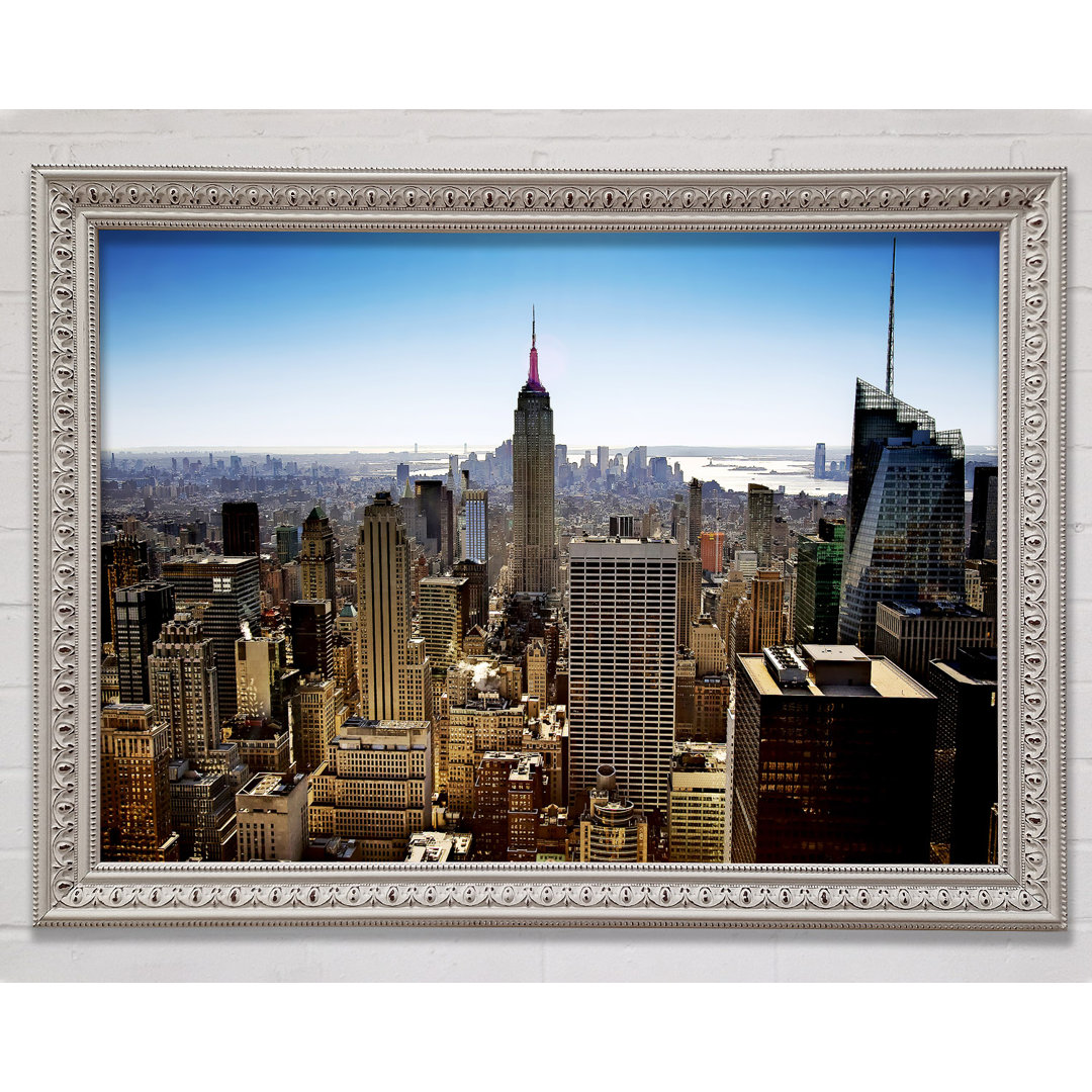 Nyc The Big Apple - Einzelne Bilderrahmen Kunstdrucke