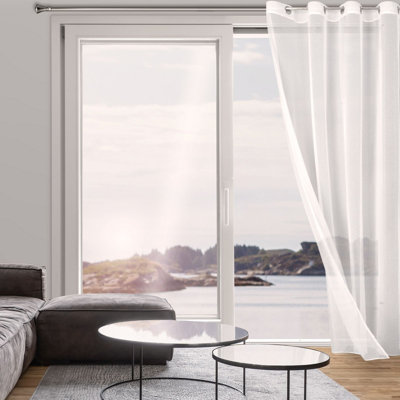 Kaylib Sheer Curtain Single Panel