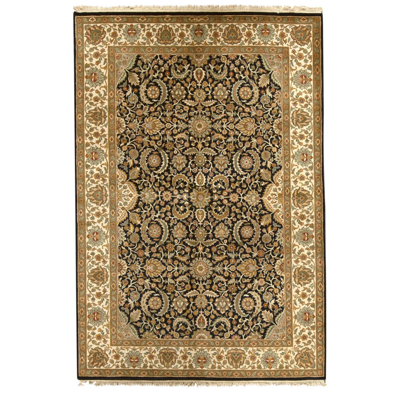 Hand Knotted Wool Oriental Indoor Rug