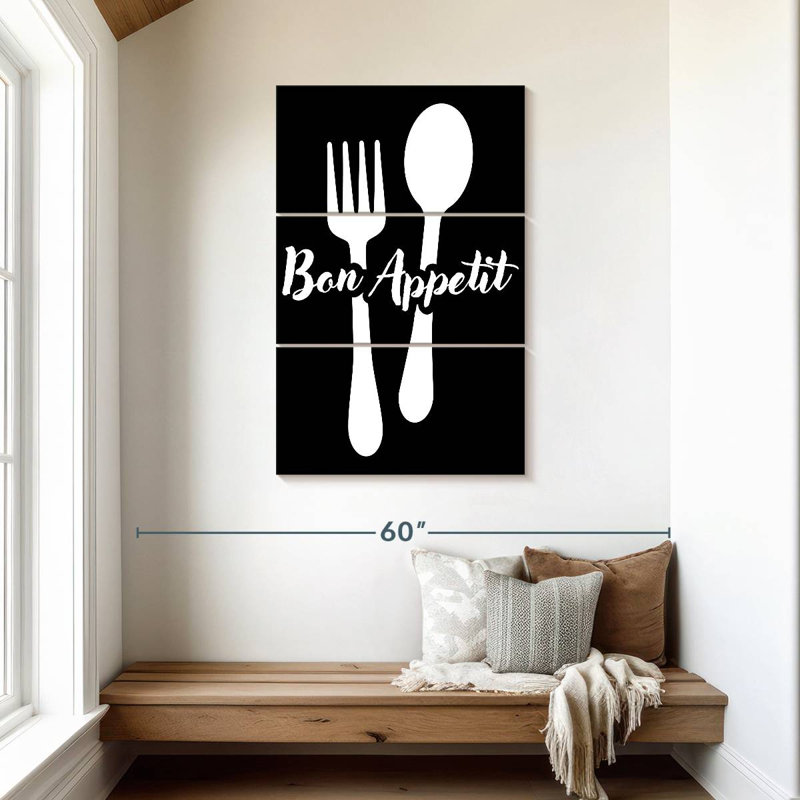 Tergel Bon Appetit Cutlery, 45" H x 28" W