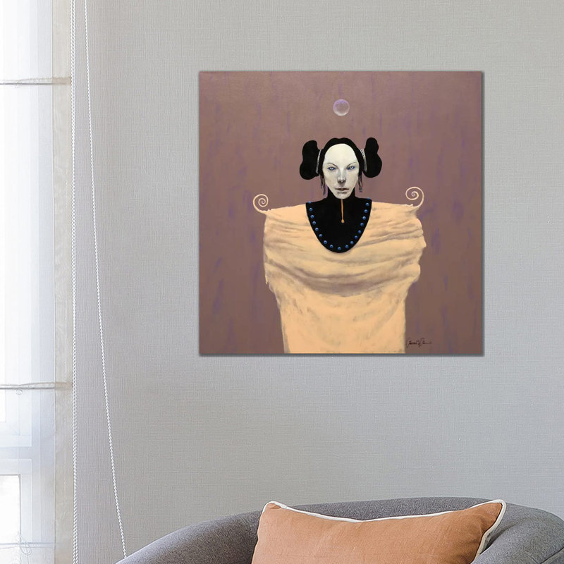 Ghost Talker by Lawrence Lee - Wrapped Canvas Painting, 66.04 cm H x 66.04 cm W x 1.91 cm D