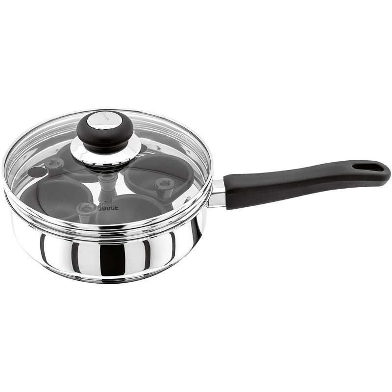 Judge Vista, 20cm Stainless Steel 4 Cup Egg Poacher