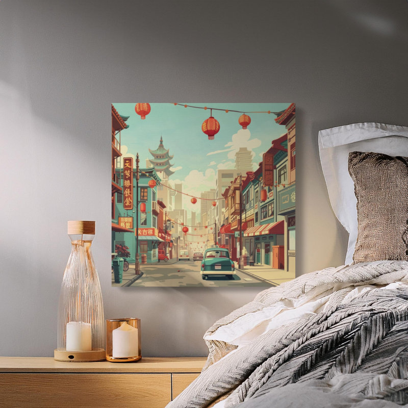 Olivieri Wrapped Canvas Print Set, 14x14