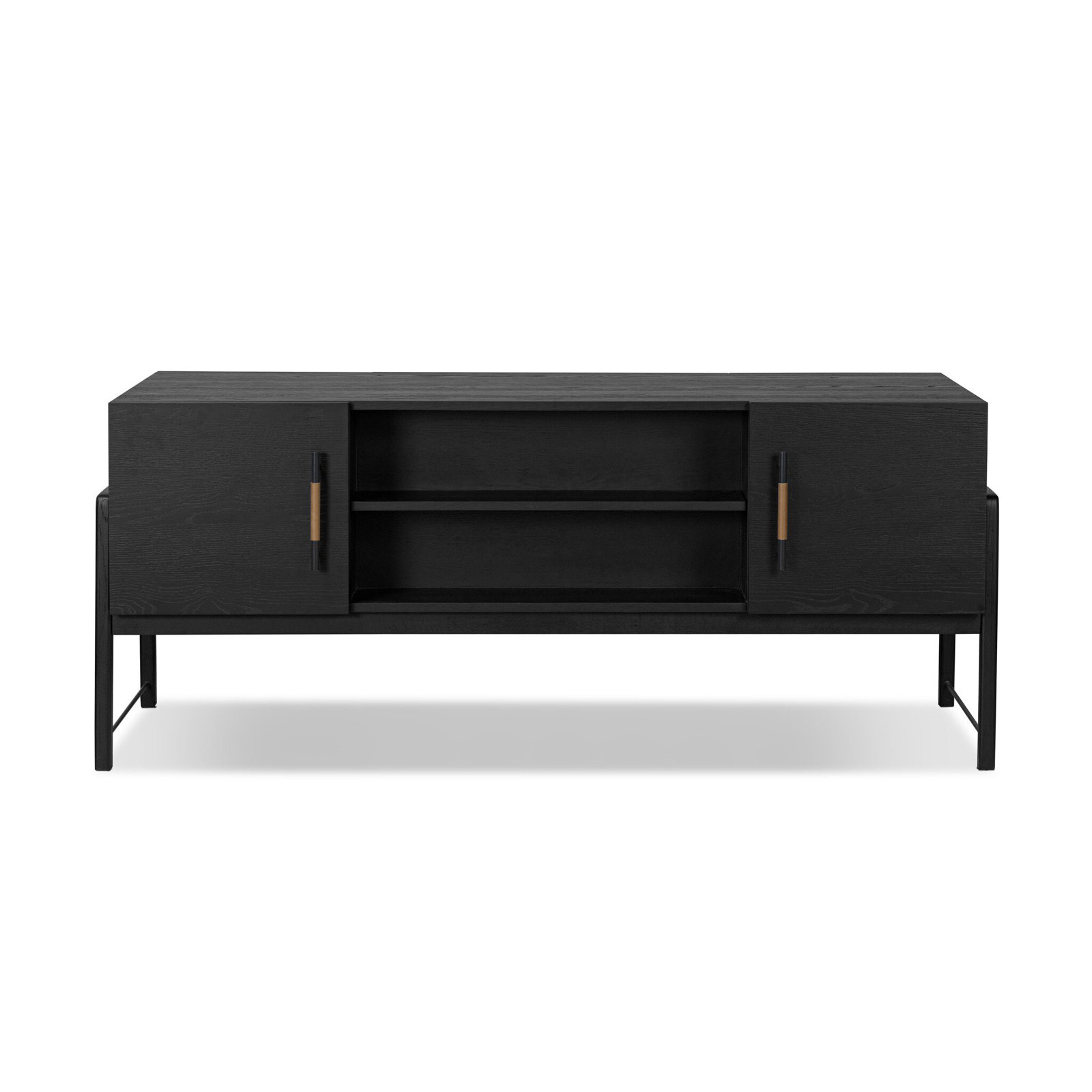 Karsten Writing Desk, Ebony Oak