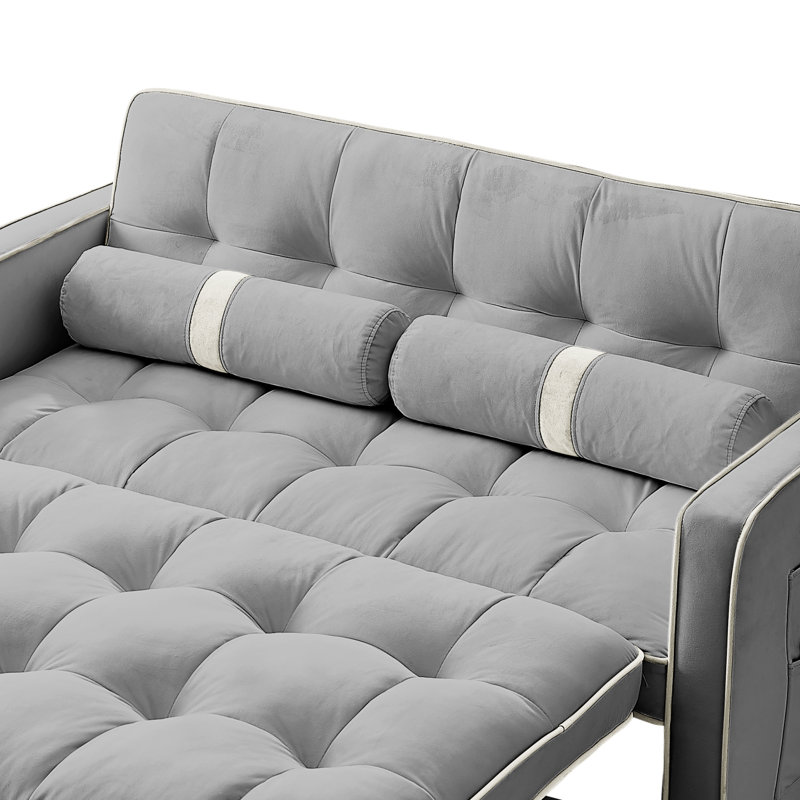 Canapé-lit escamotable, Gris