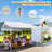 10 x 10 Pop Up Canopy, Carport with One-Button Setup-105377828