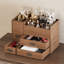 Organisateur de maquillage pour coiffeuse, organisateur de comptoir avec tiroirs, miroir