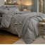 Flannel Stripe Duvet Cover Set-2000723315-2000723312