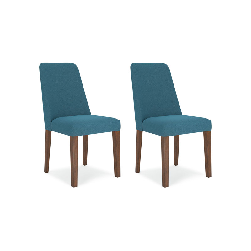 Ensemble de 2 chaises d'appoint Jeyn, Bleu