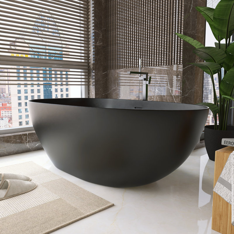 67 x baignoire, Noir mat