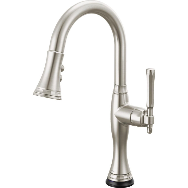 SmartTouch© Pull-Down Prep Kitchen Faucet, Stainless