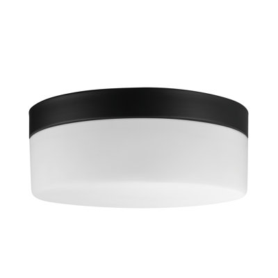 Luminaire encastré extérieur intégré à DEL noir Mark 23W