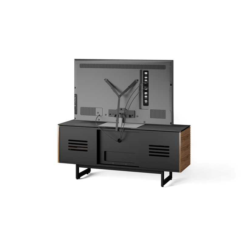 Corridor Media Console, Natural Walnut
