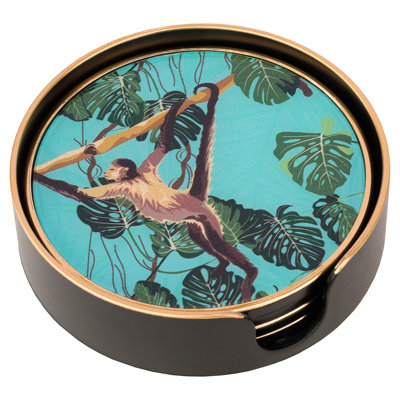 Monkey Tropical Coasters