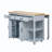 Kitchen Island With Extendable Dining Table-55215428