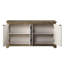 Console rectangulaire avec 4 portes, armoire buffet, crédence de bureau-127271401