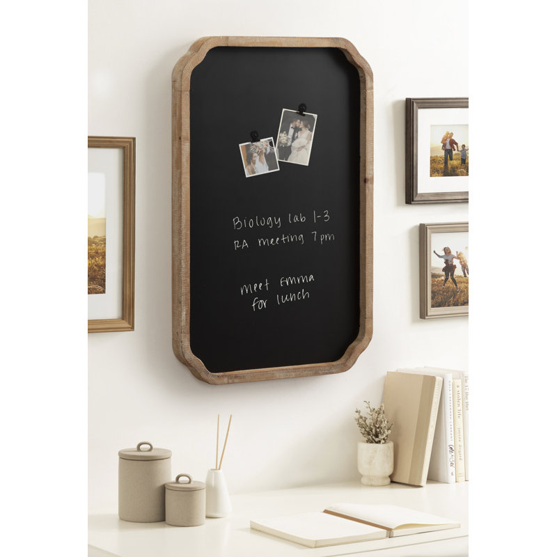 Scalloped Magnetic Chalkboard