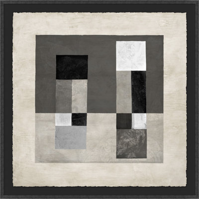 Negative Blocks 1 Print by Mat Sanders