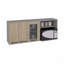 Armoire murale, support, armoire en verre, porte double