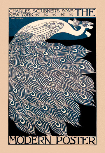 Affiche moderne-impression de publicités, H 36 po x l 24 po x P 1,5 po