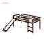 Lit mezzanine avec glissade, conception multifonctionnelle, lit simple-1986039312