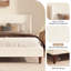 Lit de jour simple, lit de jour rembourré convertible avec dossier capitonné, canapé-lit polyvalent 3 en 1 avec lit gigogne escamotable et rangement latéral, parfait pour un salon compact - bleu foncé