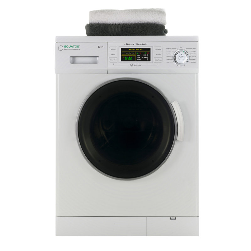 Compact Washer 1.57cf/13lbs FULLY DIGITAL Quiet LED Display 110V