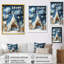Child Nursery starry Night I - Animal Nursery, art mural-248569358-248569407