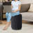 Velvet Round Upholstered Vanity Stool Storage  Ottoman-1990717725