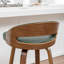 Swivel Upholstered Counter Stool-747154755-747154754