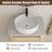 Eaton 24'' Single Bathroom Vanity Set with Engineered Stone Top-1537616846-1537616845