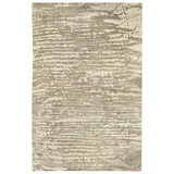 Streets Of Paris Abstract Area Rug in Beige/Ivory