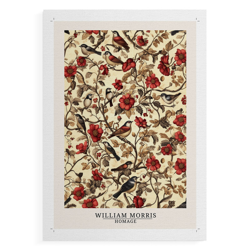 La série CCLXI de William Morris - impression sur toile seulement - non encadrée, H 36 po x l 24 po