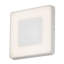 Carrara White 27cm H Integrated LED Outdoor Sconce