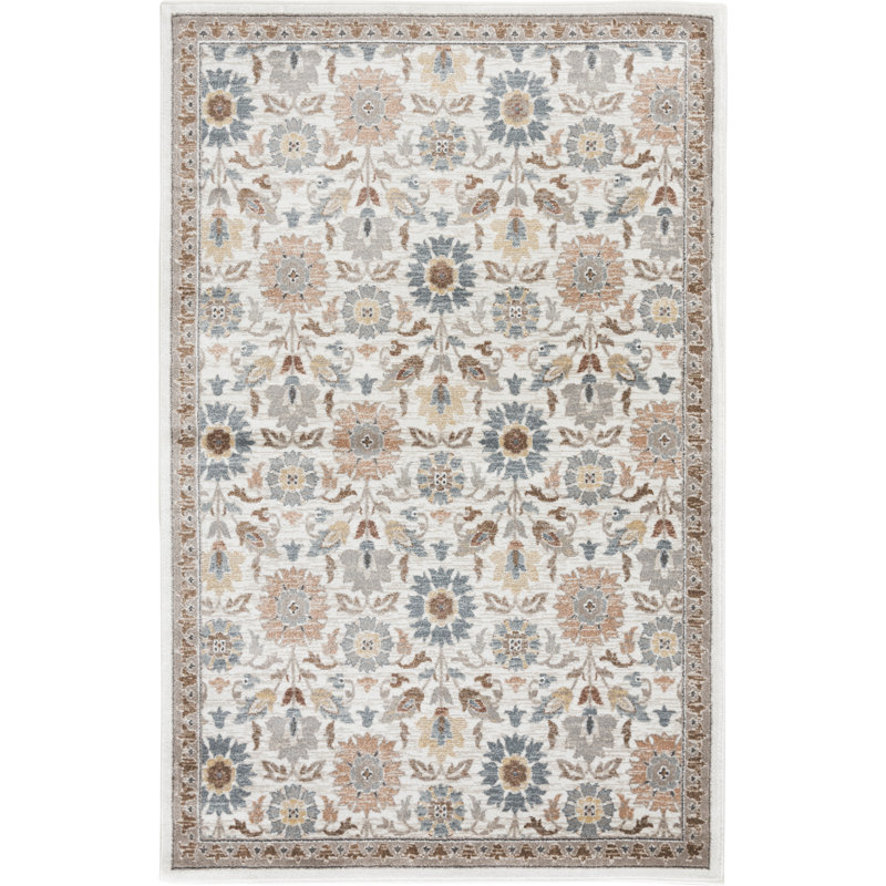  Tapis beige Tessa Oyster, 7 pi 10 po x 9 pi 10 po