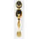 Exterior Portion Handleset with Single Cylinder Deadbolt