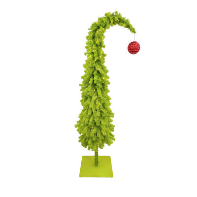 Fantastical "Grinch" Style Artificial Pre-Lit Tree 5Ft