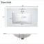 Ensemble de meuble-lavabo moderne avec lavabo 30 po, meuble-lavabo moderne avec porte à fermeture douce et 3 tiroirs