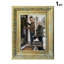 Cadre photo douillet doré antique 1 pièce 5 po x 7 po avec finition maison-791810277-791810276-791810279