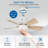 Modern Socket Fan Lights，lightbulb Fan Dimmable 3 Color，quiet Motor，for Indoor, Bedroom, Kitchen-105707108-105707112
